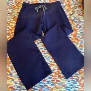 FIGS Livingston Basic Scrub Pants, Navy, M